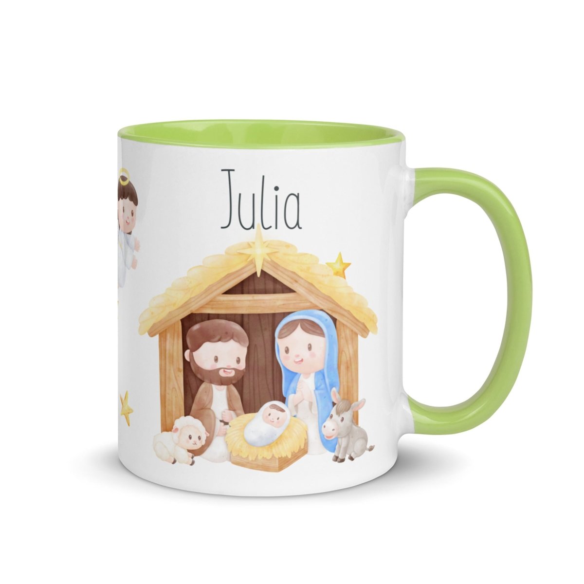 Taza Navideña Personalizada Belen Nanetes - Nanetes